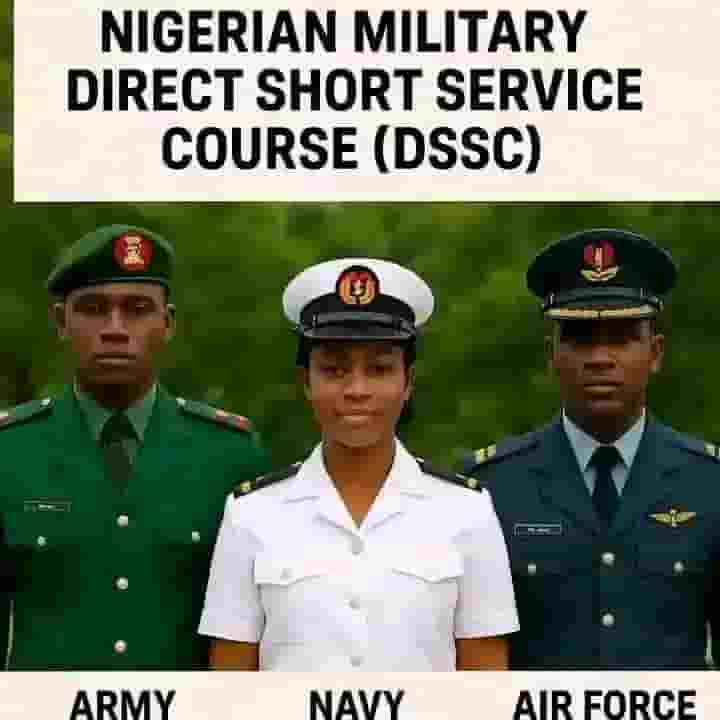 DSSC recruitment in to Nigerian military