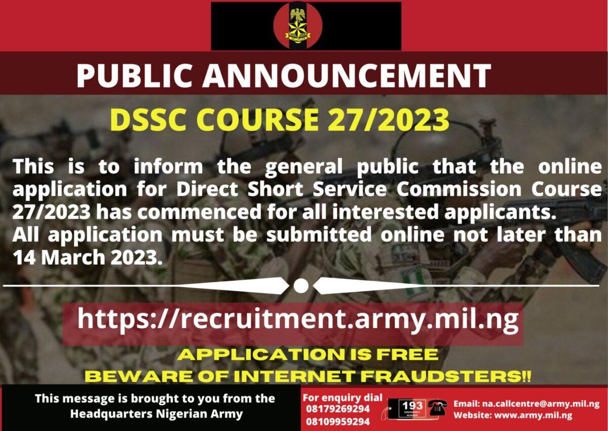 army-dssc-2023-recruitment-application-form
